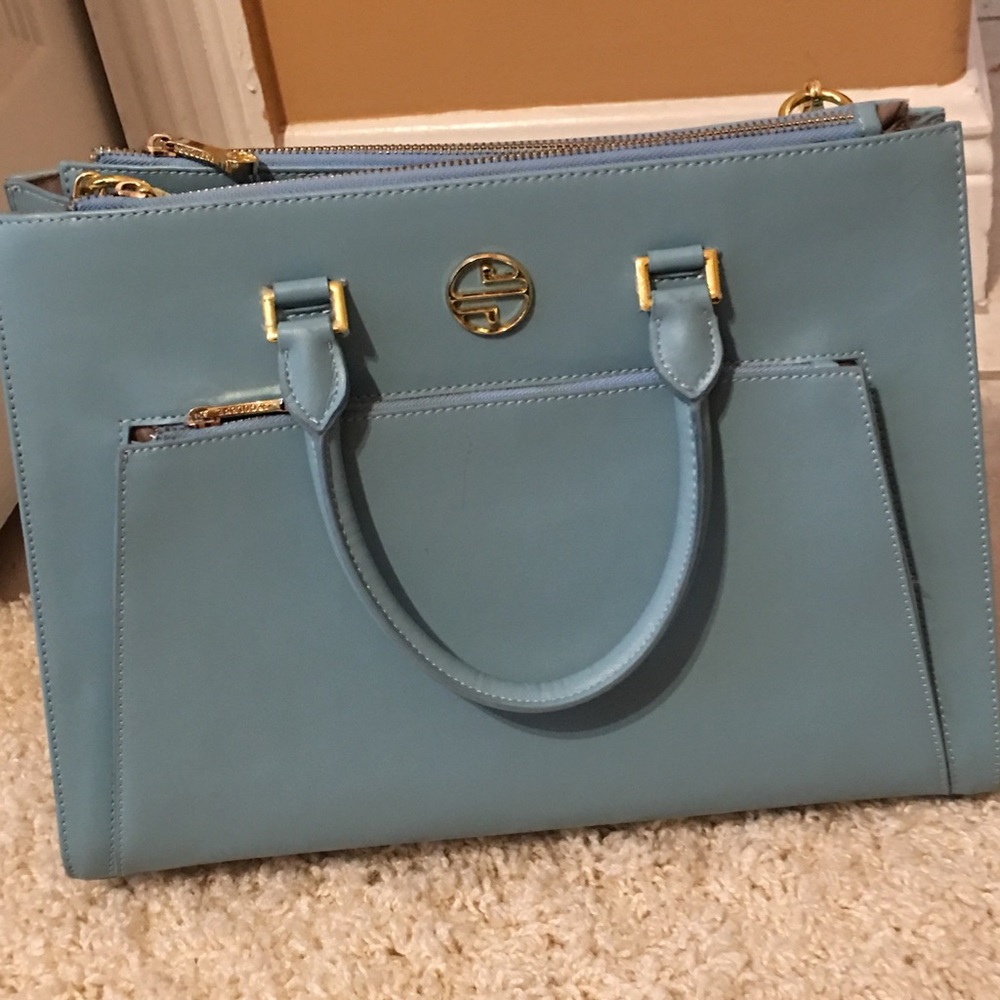 Segolene leather bag.